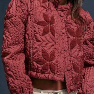 NWT Free People Quinn Quilted Jacket